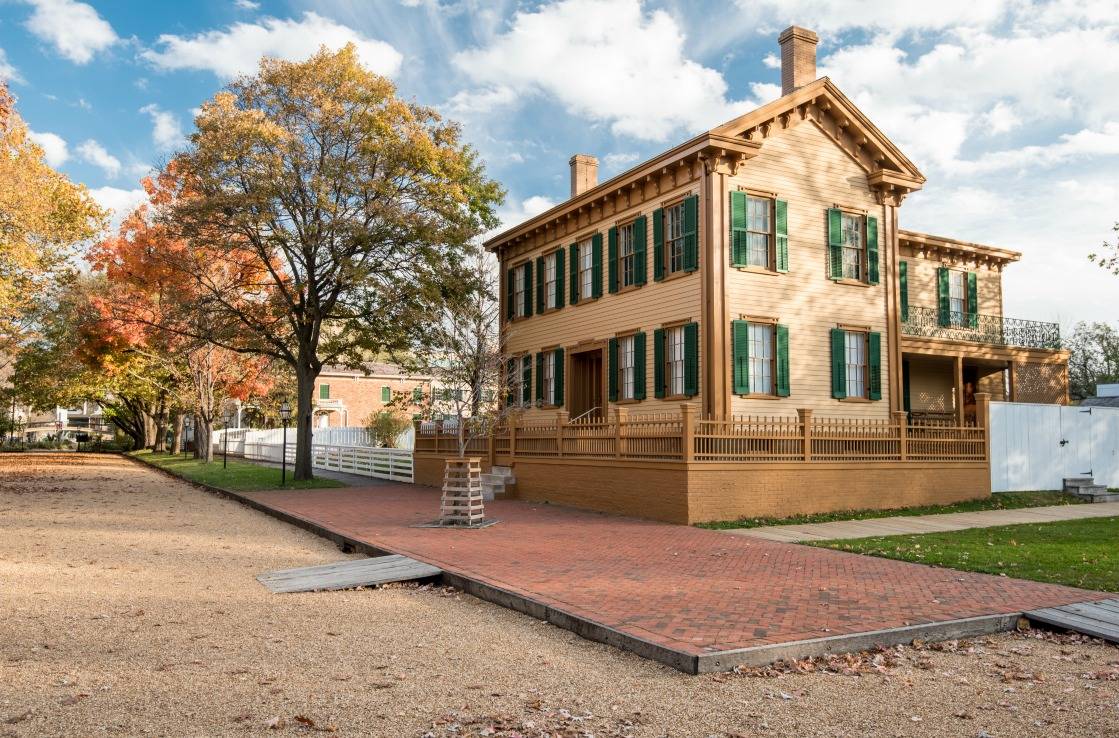 Abraham Lincoln house, Springfield.